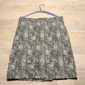 M.M. LaFleur Black and White Skirt